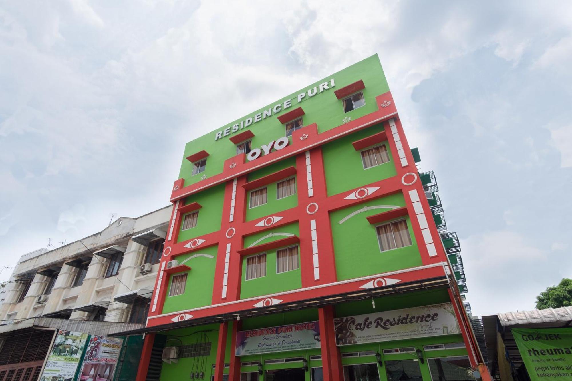 Capital O 615 Residence Puri Hotel Syariah Medan Ngoại thất bức ảnh